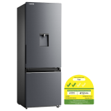TOSHIBA GR-RB405WE-PMX (06S) 2 DOOR FRIDGE(323L)(Energy Efficiency Class 2)